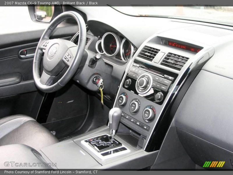 Brilliant Black / Black 2007 Mazda CX-9 Touring AWD