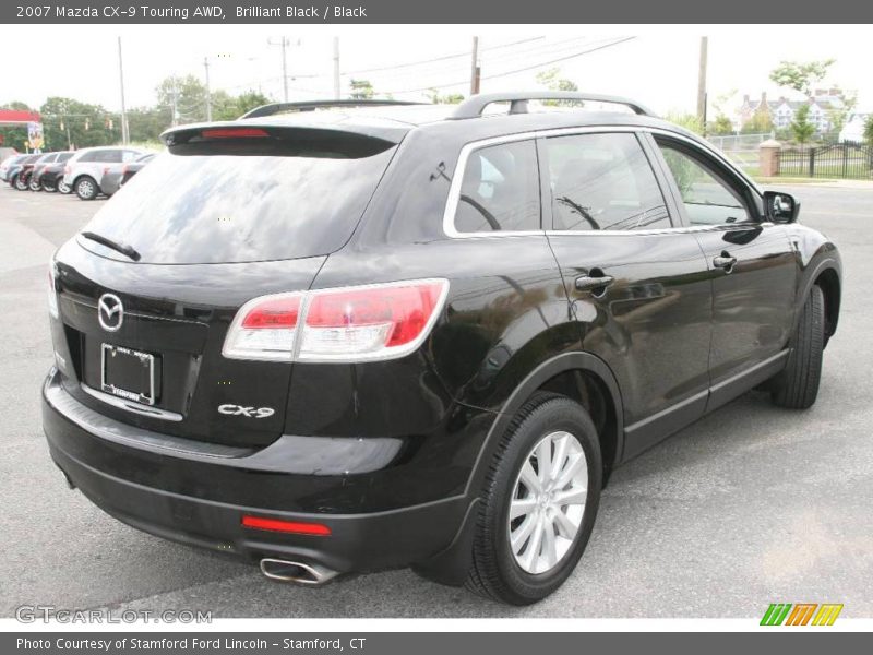 Brilliant Black / Black 2007 Mazda CX-9 Touring AWD