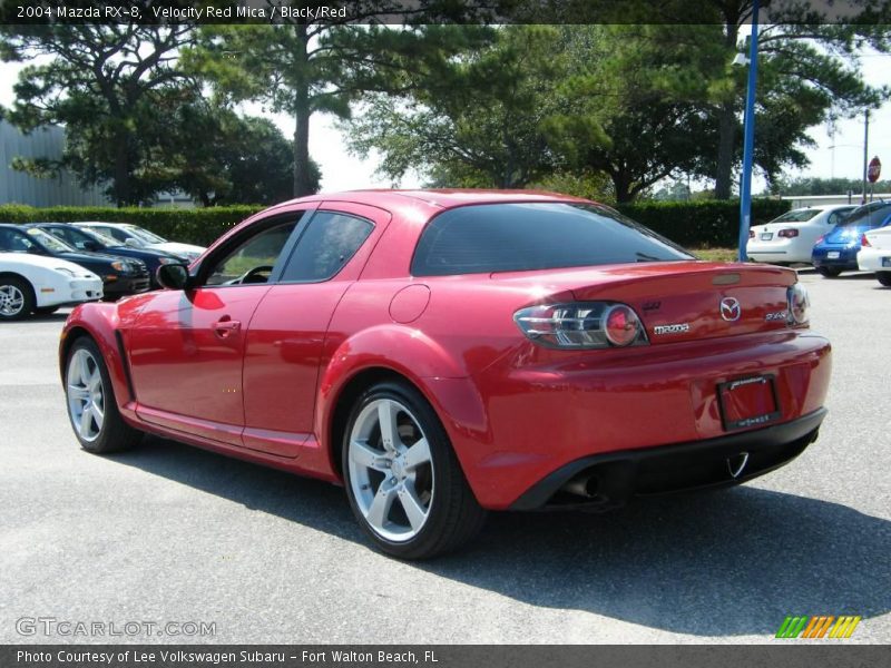 Velocity Red Mica / Black/Red 2004 Mazda RX-8