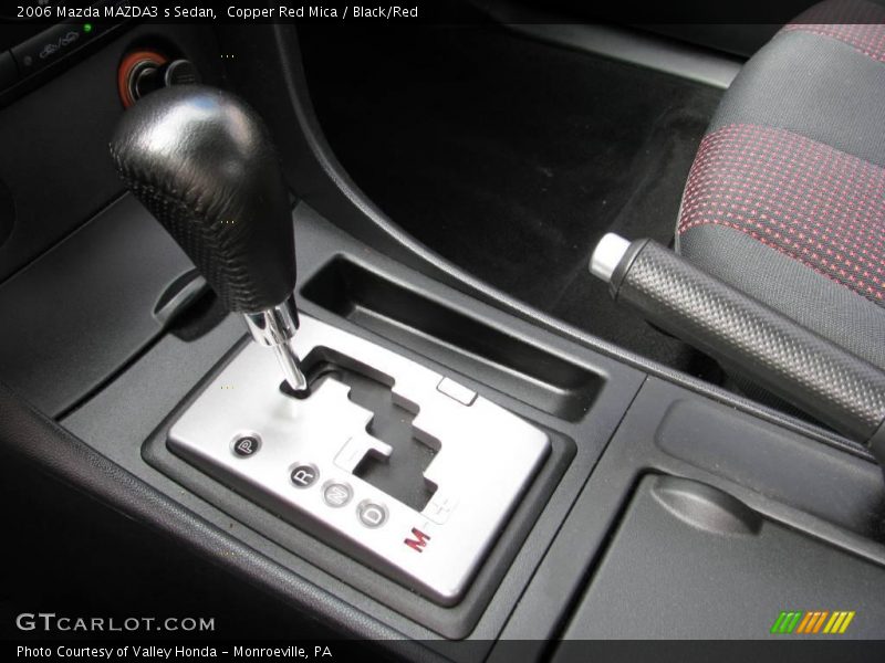 Copper Red Mica / Black/Red 2006 Mazda MAZDA3 s Sedan