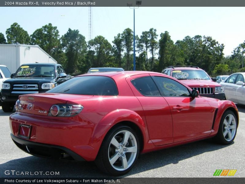 Velocity Red Mica / Black/Red 2004 Mazda RX-8