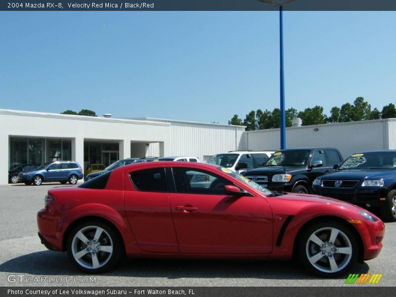 Velocity Red Mica / Black/Red 2004 Mazda RX-8