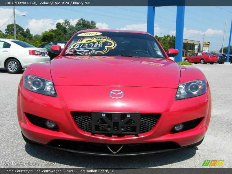 Velocity Red Mica / Black/Red 2004 Mazda RX-8