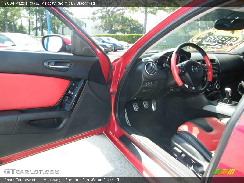 Velocity Red Mica / Black/Red 2004 Mazda RX-8