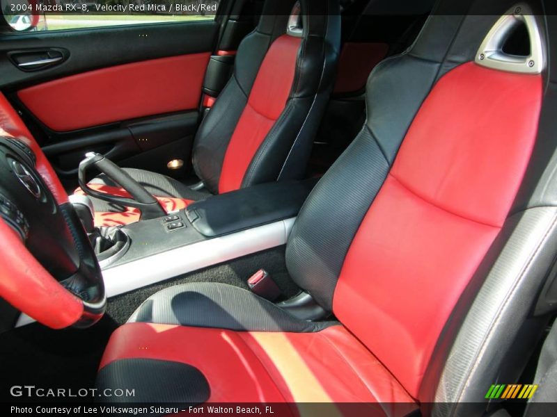 Velocity Red Mica / Black/Red 2004 Mazda RX-8