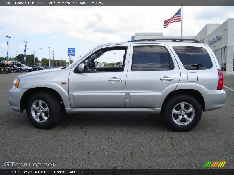 Platinum Metallic / Dark Flint Gray 2005 Mazda Tribute s