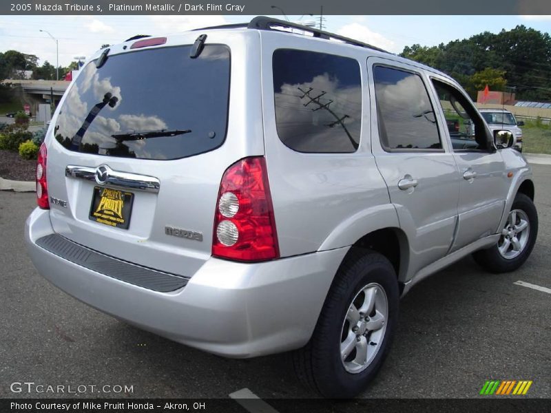 Platinum Metallic / Dark Flint Gray 2005 Mazda Tribute s