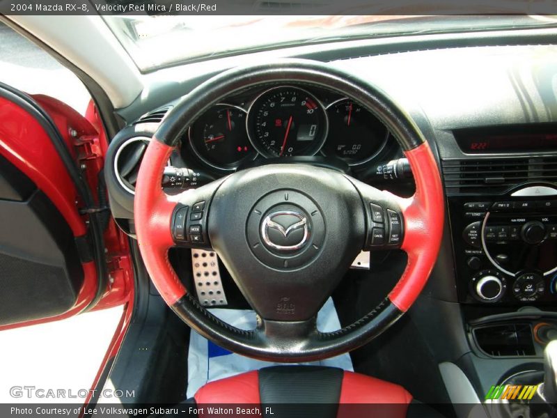 Velocity Red Mica / Black/Red 2004 Mazda RX-8