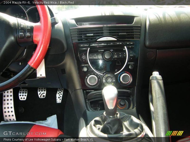 Velocity Red Mica / Black/Red 2004 Mazda RX-8
