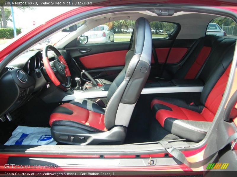 Velocity Red Mica / Black/Red 2004 Mazda RX-8