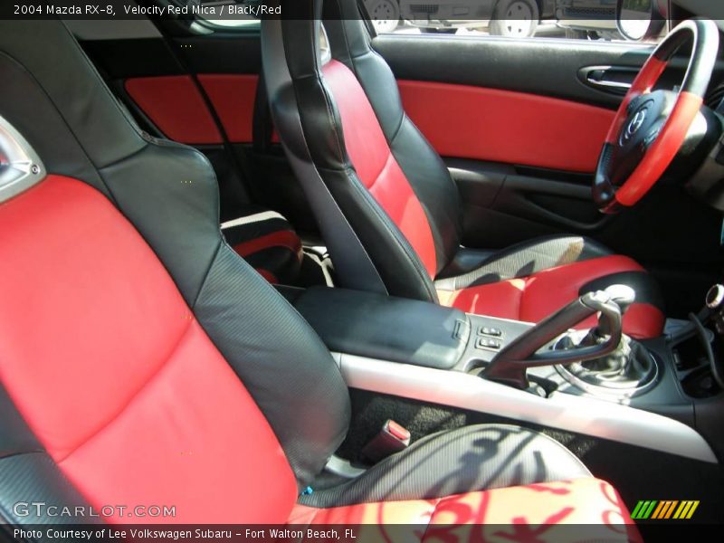 Velocity Red Mica / Black/Red 2004 Mazda RX-8