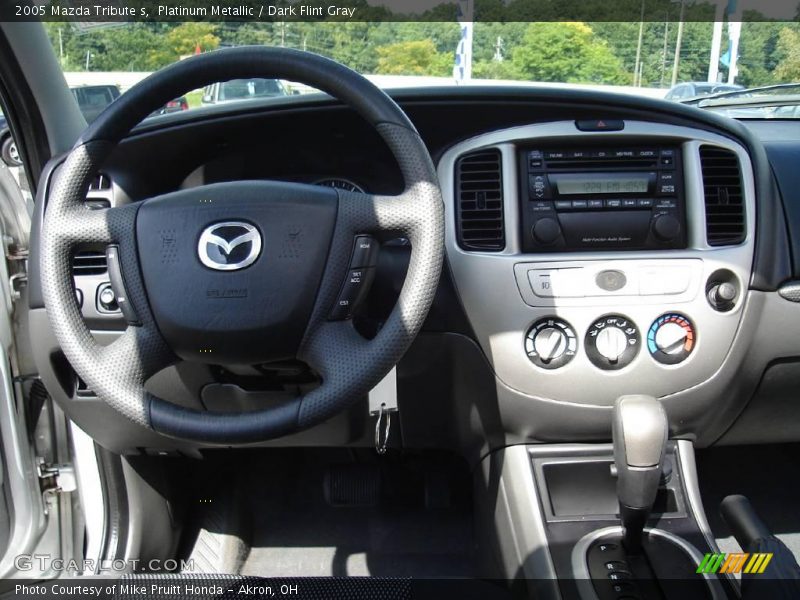 Platinum Metallic / Dark Flint Gray 2005 Mazda Tribute s