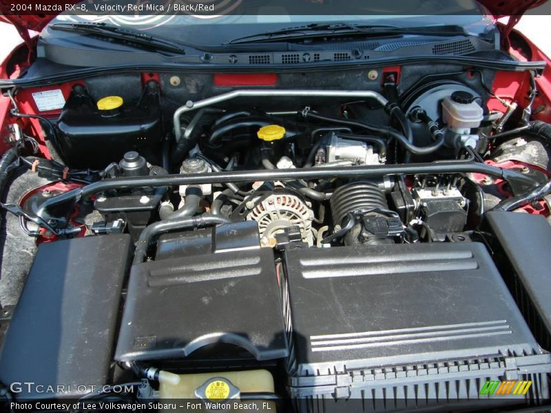 Velocity Red Mica / Black/Red 2004 Mazda RX-8
