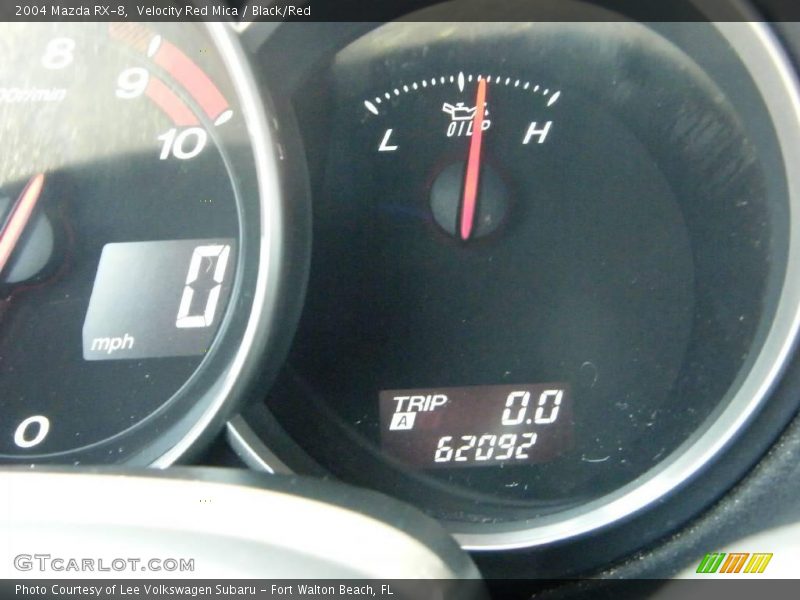 Velocity Red Mica / Black/Red 2004 Mazda RX-8