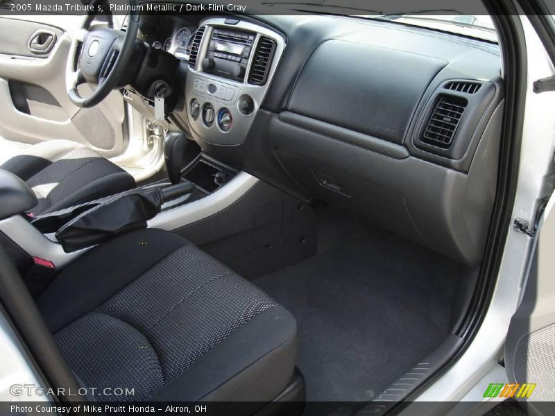 Platinum Metallic / Dark Flint Gray 2005 Mazda Tribute s