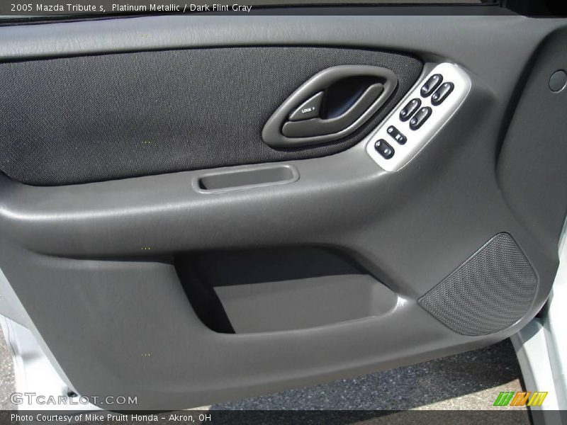 Platinum Metallic / Dark Flint Gray 2005 Mazda Tribute s