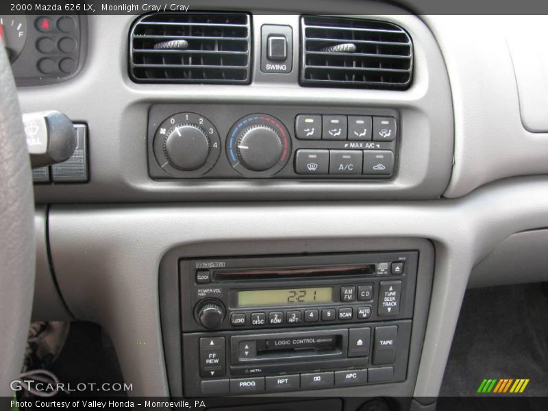 Moonlight Gray / Gray 2000 Mazda 626 LX