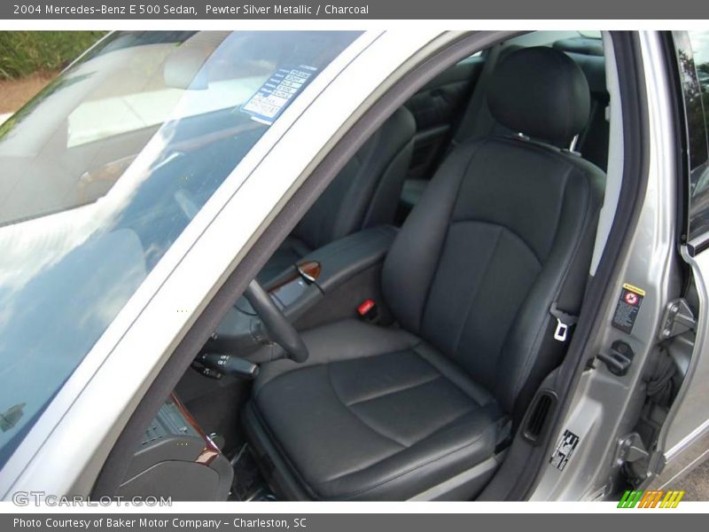 Pewter Silver Metallic / Charcoal 2004 Mercedes-Benz E 500 Sedan
