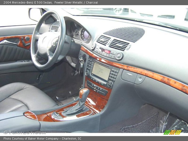 Pewter Silver Metallic / Charcoal 2004 Mercedes-Benz E 500 Sedan