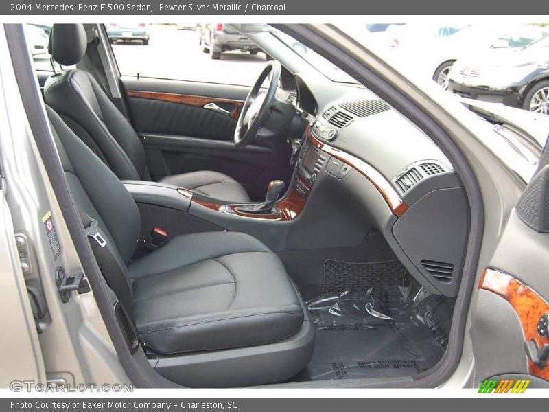 Pewter Silver Metallic / Charcoal 2004 Mercedes-Benz E 500 Sedan