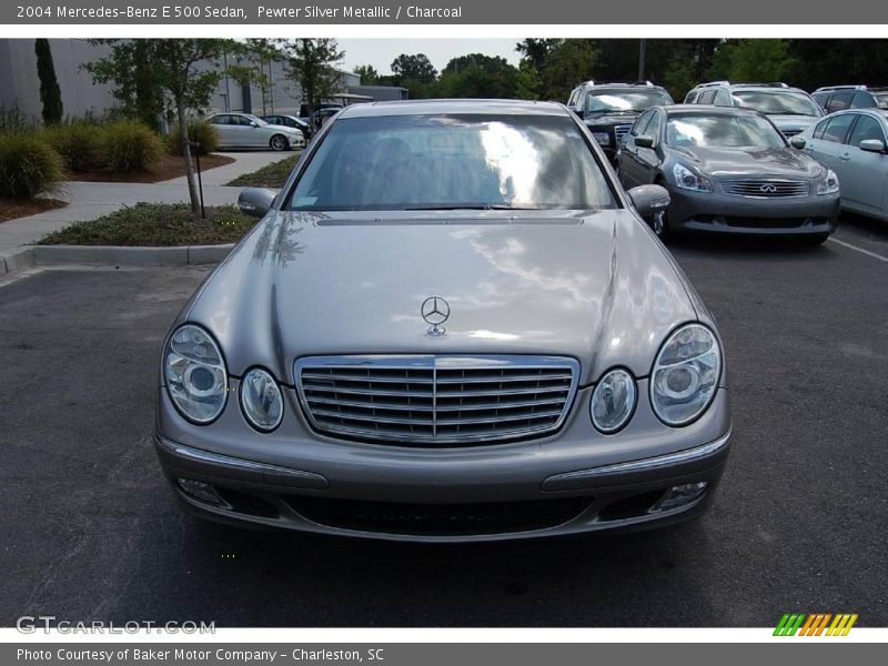Pewter Silver Metallic / Charcoal 2004 Mercedes-Benz E 500 Sedan