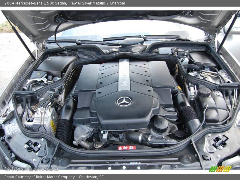 Pewter Silver Metallic / Charcoal 2004 Mercedes-Benz E 500 Sedan