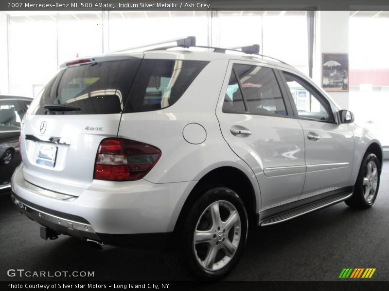 Iridium Silver Metallic / Ash Grey 2007 Mercedes-Benz ML 500 4Matic