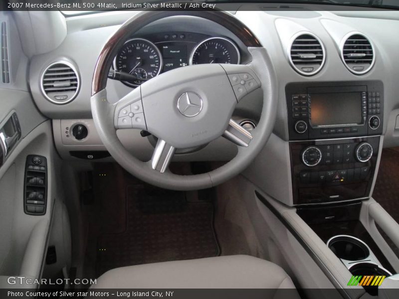 Iridium Silver Metallic / Ash Grey 2007 Mercedes-Benz ML 500 4Matic