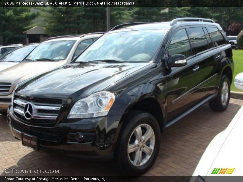 Verde Brook Metallic / Macadamia 2008 Mercedes-Benz GL 450 4Matic