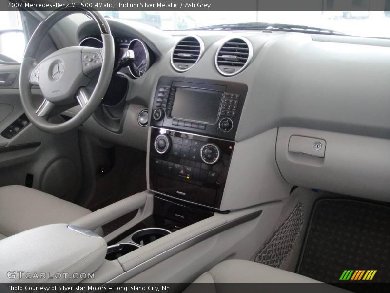 Iridium Silver Metallic / Ash Grey 2007 Mercedes-Benz ML 500 4Matic