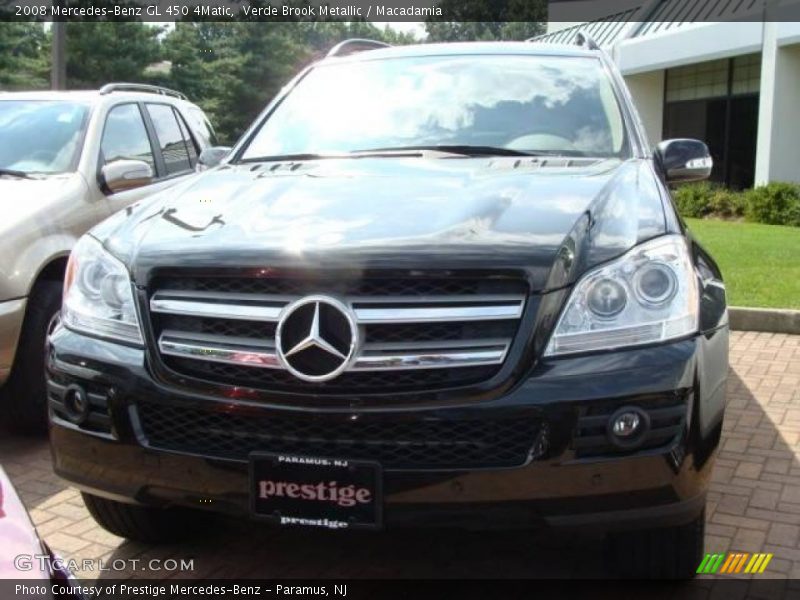 Verde Brook Metallic / Macadamia 2008 Mercedes-Benz GL 450 4Matic