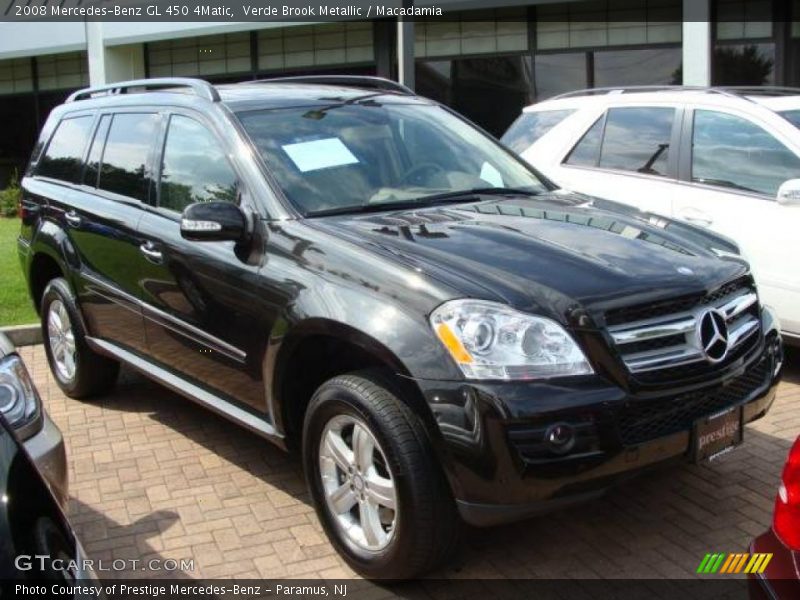 Verde Brook Metallic / Macadamia 2008 Mercedes-Benz GL 450 4Matic