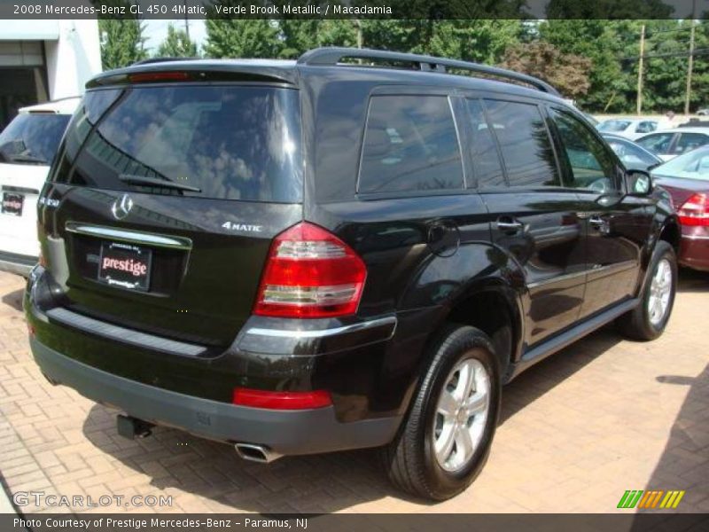 Verde Brook Metallic / Macadamia 2008 Mercedes-Benz GL 450 4Matic