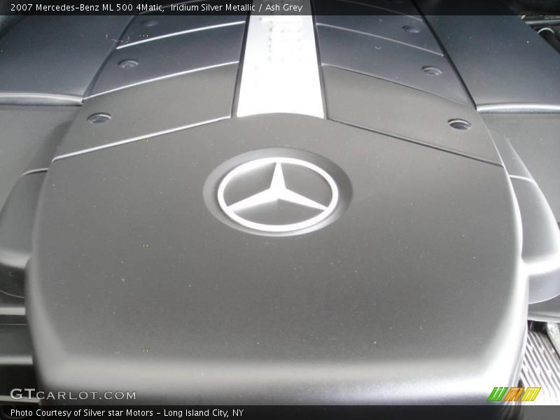 Iridium Silver Metallic / Ash Grey 2007 Mercedes-Benz ML 500 4Matic