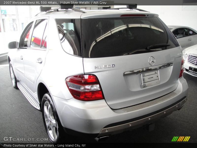 Iridium Silver Metallic / Ash Grey 2007 Mercedes-Benz ML 500 4Matic