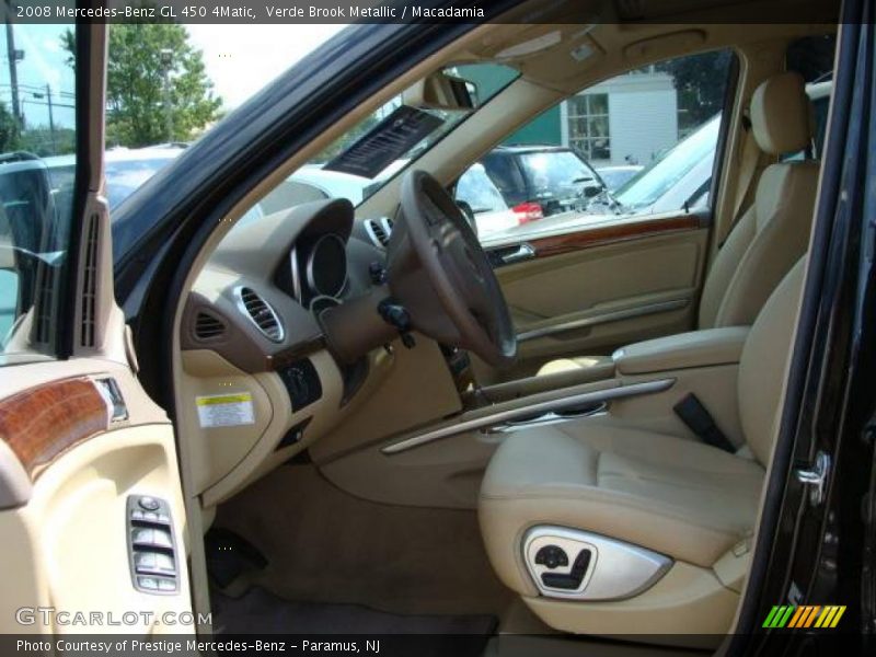 Verde Brook Metallic / Macadamia 2008 Mercedes-Benz GL 450 4Matic