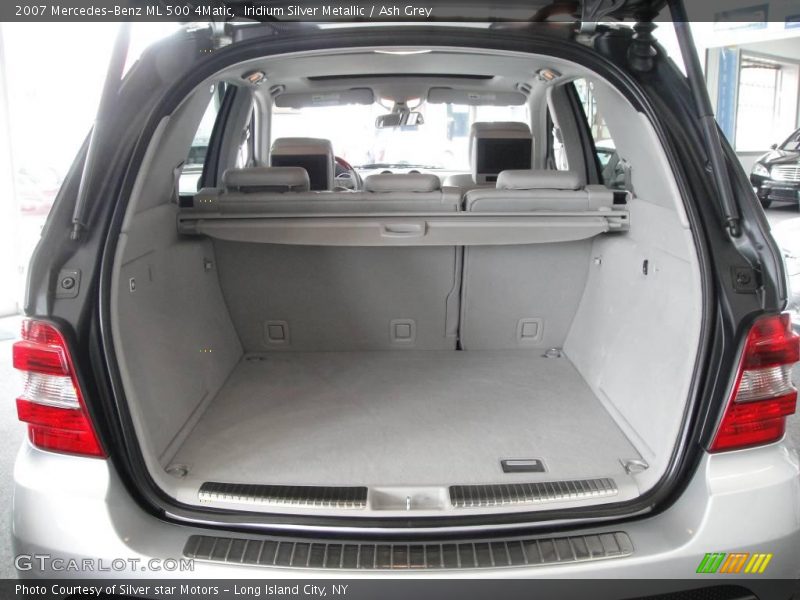 Iridium Silver Metallic / Ash Grey 2007 Mercedes-Benz ML 500 4Matic