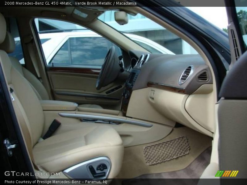 Verde Brook Metallic / Macadamia 2008 Mercedes-Benz GL 450 4Matic