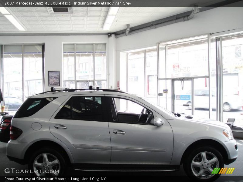 Iridium Silver Metallic / Ash Grey 2007 Mercedes-Benz ML 500 4Matic