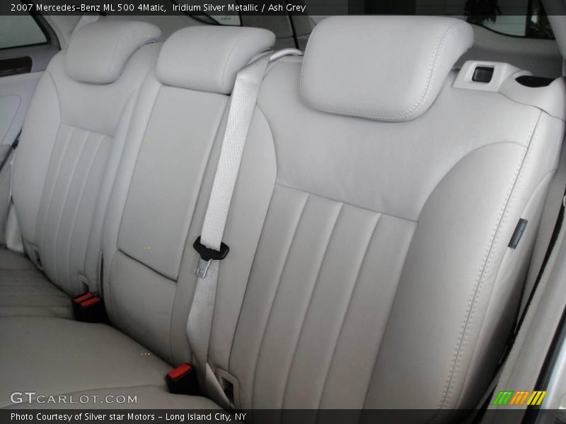 Iridium Silver Metallic / Ash Grey 2007 Mercedes-Benz ML 500 4Matic