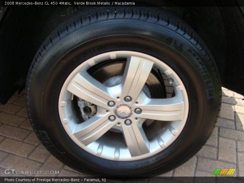 Verde Brook Metallic / Macadamia 2008 Mercedes-Benz GL 450 4Matic