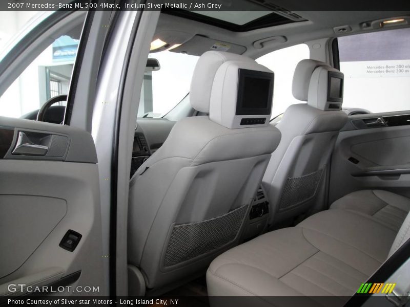 Iridium Silver Metallic / Ash Grey 2007 Mercedes-Benz ML 500 4Matic