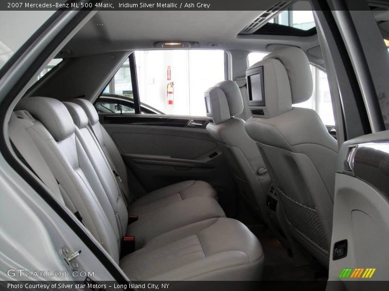 Iridium Silver Metallic / Ash Grey 2007 Mercedes-Benz ML 500 4Matic