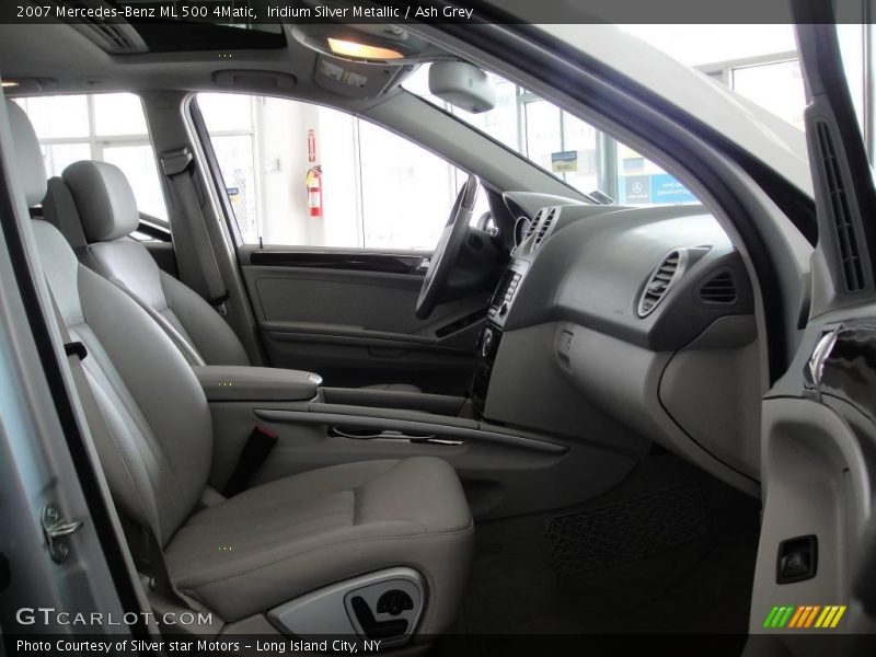 Iridium Silver Metallic / Ash Grey 2007 Mercedes-Benz ML 500 4Matic