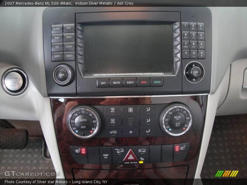 Iridium Silver Metallic / Ash Grey 2007 Mercedes-Benz ML 500 4Matic