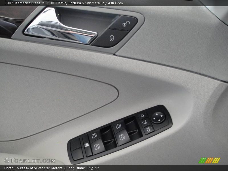 Iridium Silver Metallic / Ash Grey 2007 Mercedes-Benz ML 500 4Matic