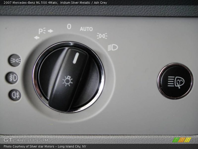 Iridium Silver Metallic / Ash Grey 2007 Mercedes-Benz ML 500 4Matic