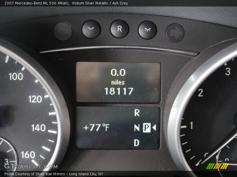Iridium Silver Metallic / Ash Grey 2007 Mercedes-Benz ML 500 4Matic