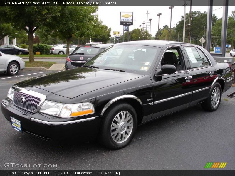 Black Clearcoat / Dark Charcoal 2004 Mercury Grand Marquis LS