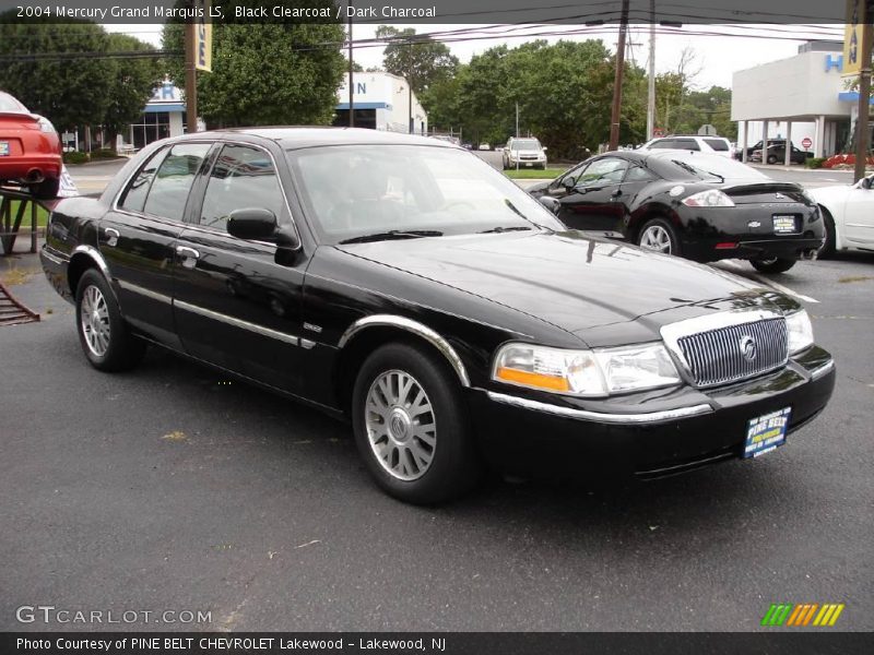 Black Clearcoat / Dark Charcoal 2004 Mercury Grand Marquis LS